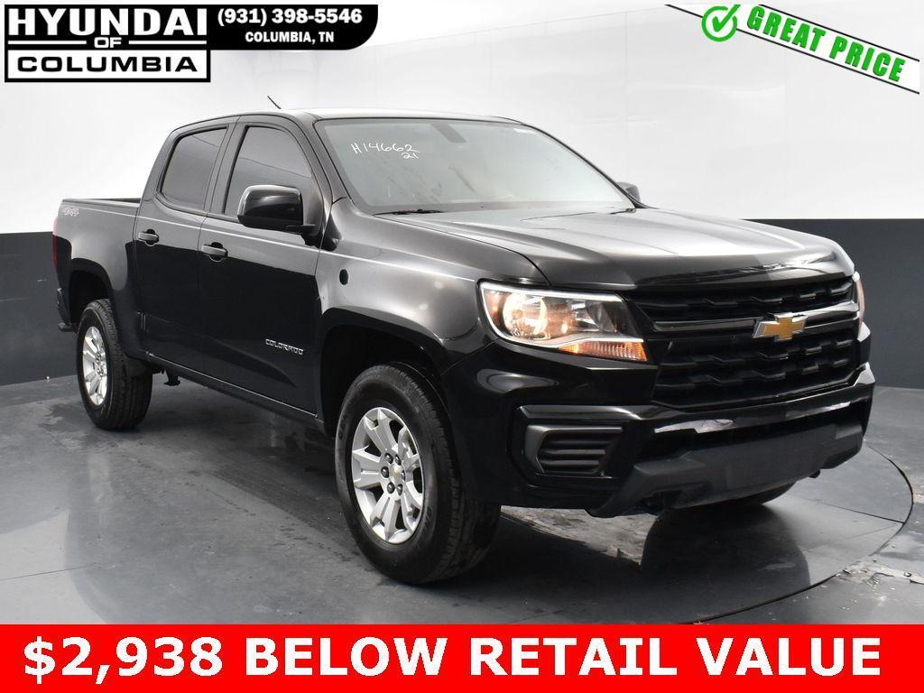 used 2021 Chevrolet Colorado car, priced at $25,705