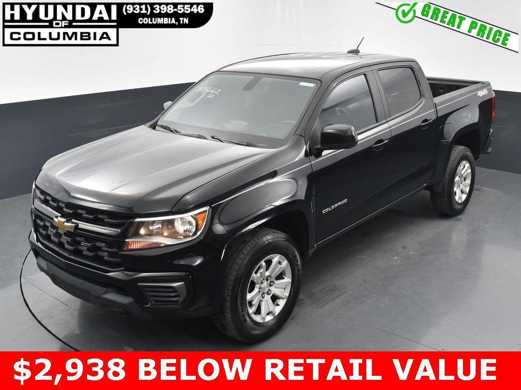 used 2021 Chevrolet Colorado car, priced at $25,705