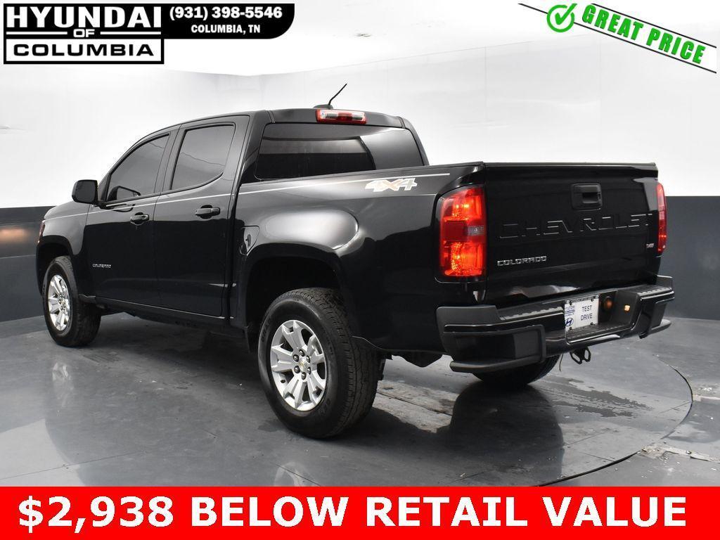 used 2021 Chevrolet Colorado car, priced at $25,705