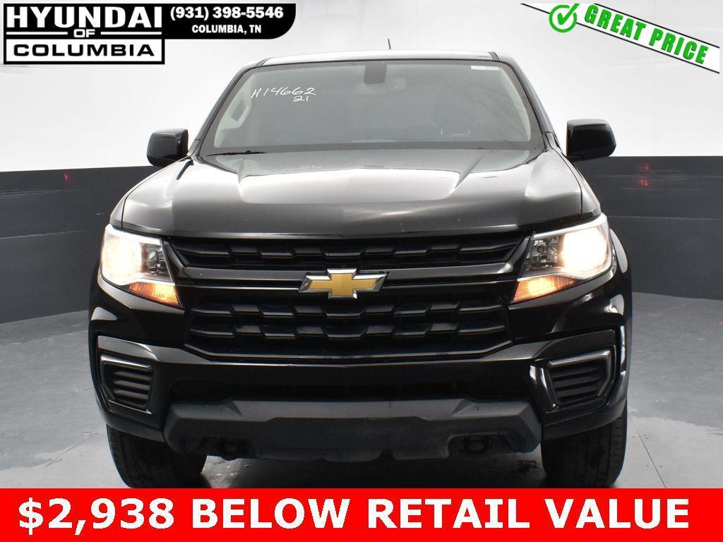 used 2021 Chevrolet Colorado car, priced at $25,705