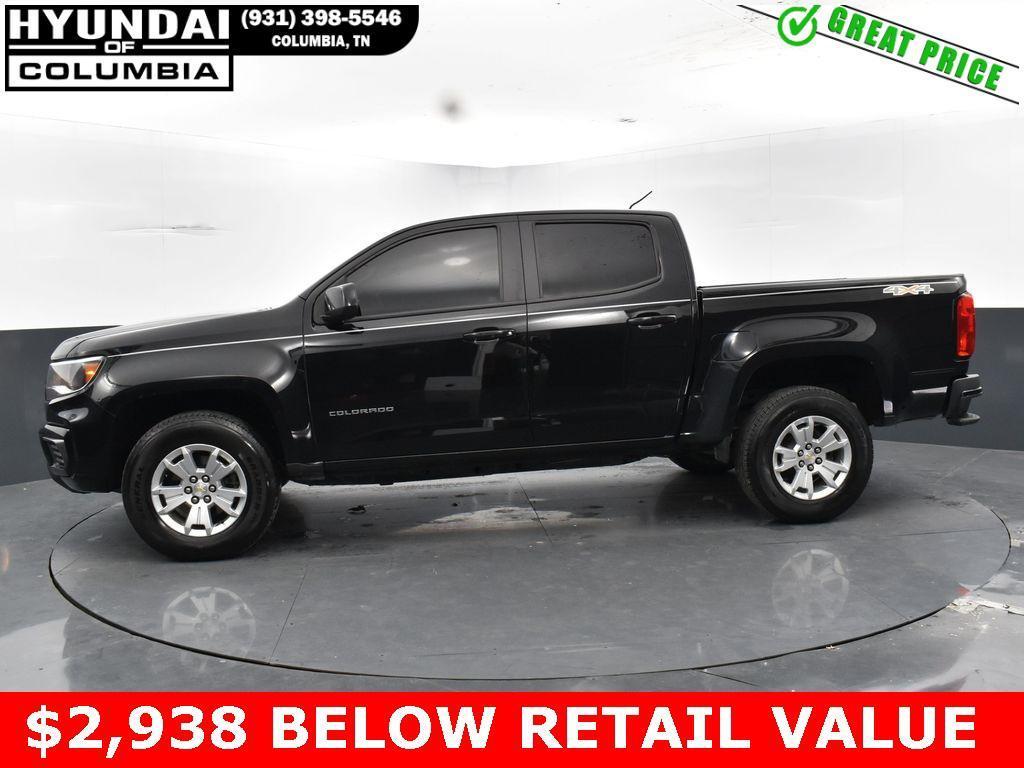 used 2021 Chevrolet Colorado car, priced at $25,705