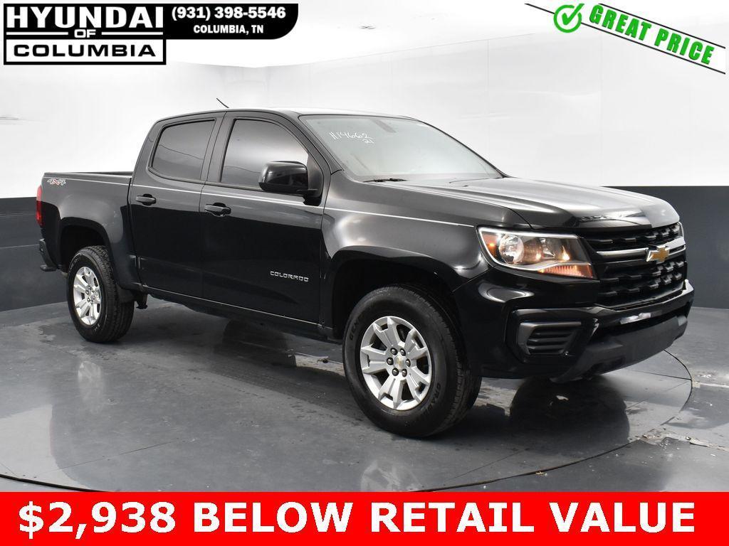 used 2021 Chevrolet Colorado car, priced at $25,705