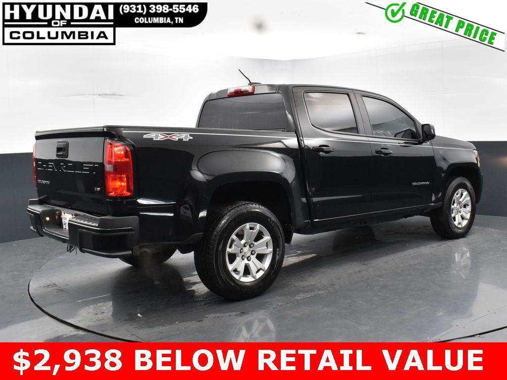 used 2021 Chevrolet Colorado car, priced at $25,705