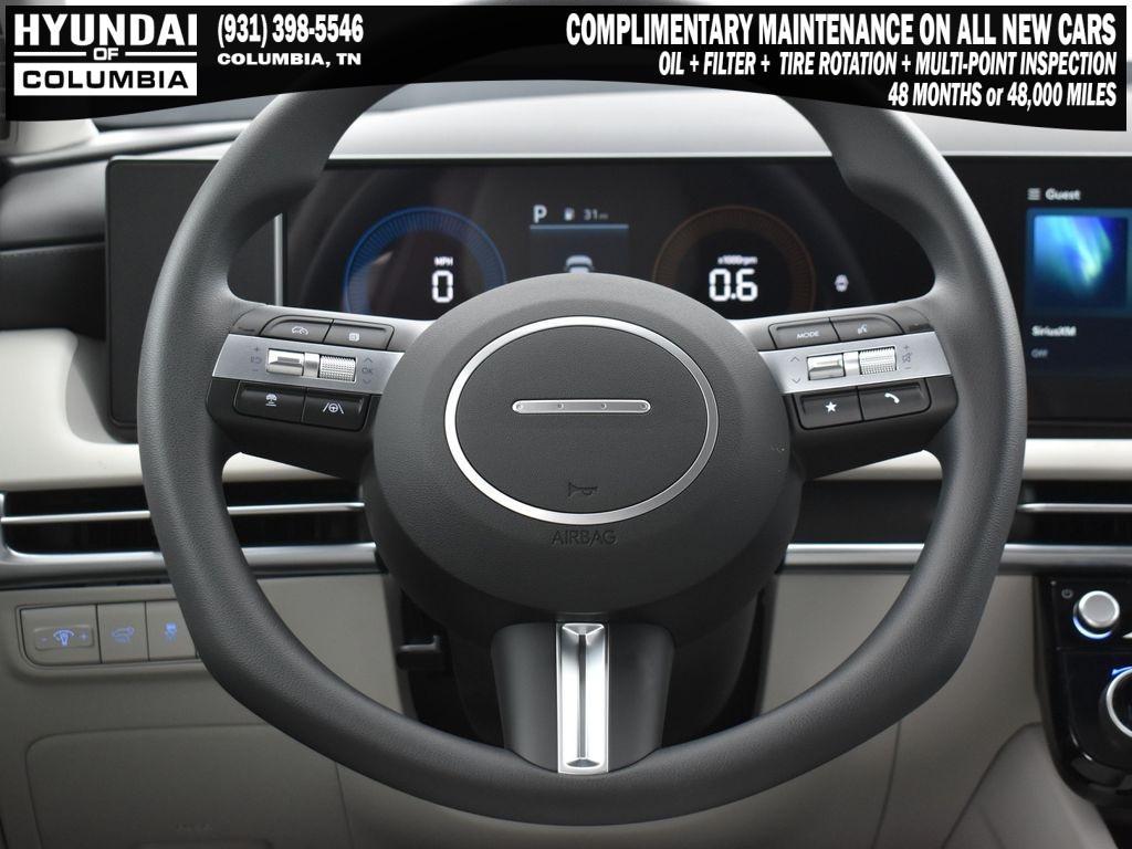 new 2025 Hyundai Tucson car, priced at $30,026