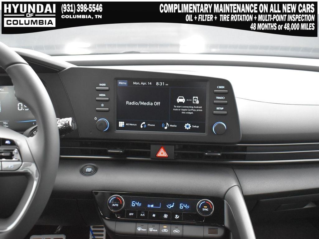 new 2025 Hyundai Elantra car, priced at $24,275