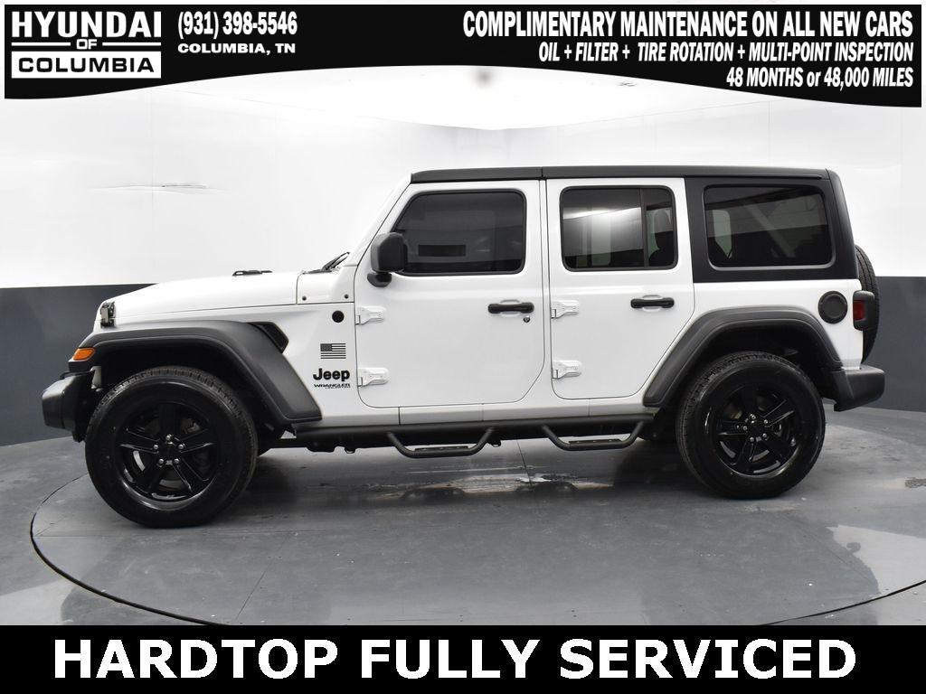 used 2020 Jeep Wrangler Unlimited car, priced at $25,558