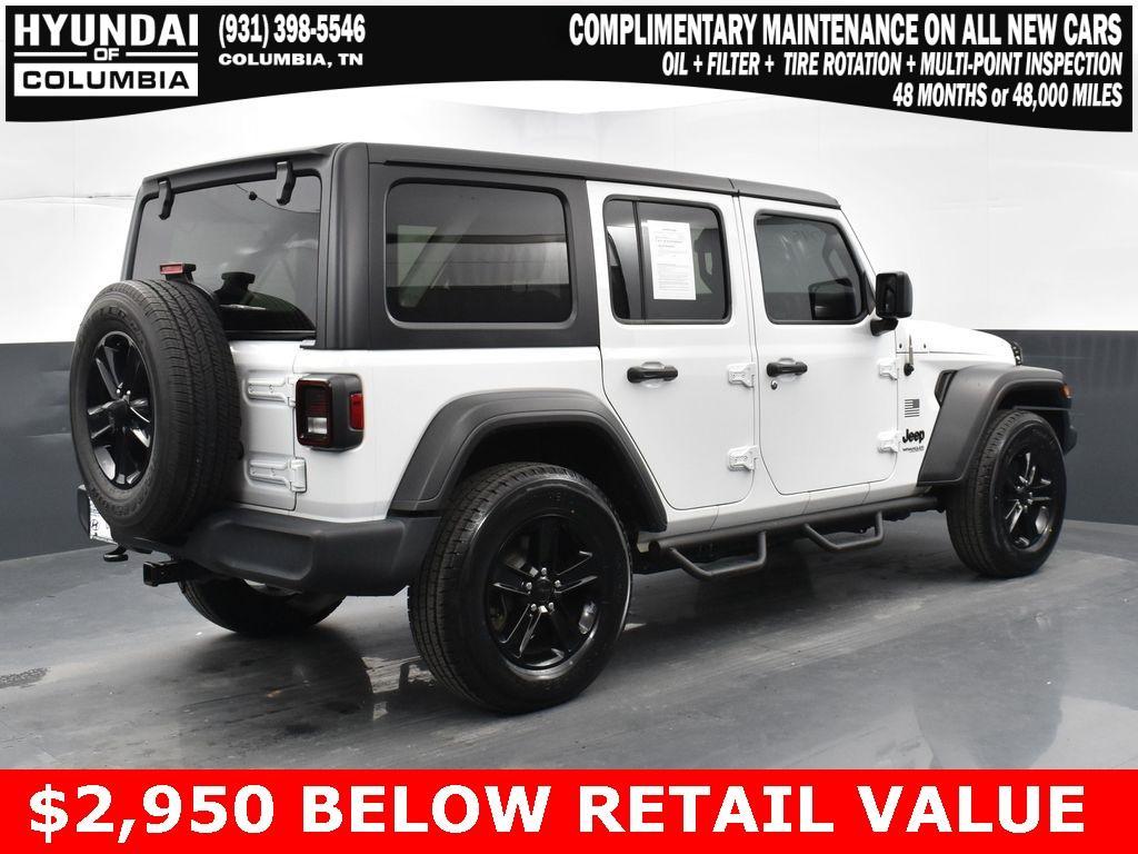 used 2020 Jeep Wrangler Unlimited car, priced at $26,658