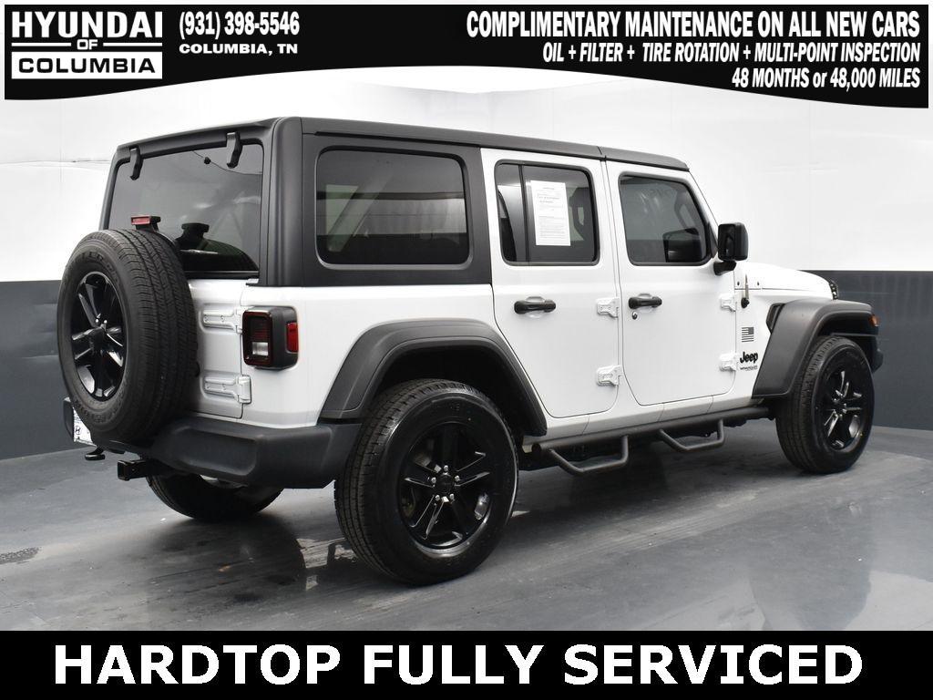 used 2020 Jeep Wrangler Unlimited car, priced at $25,558