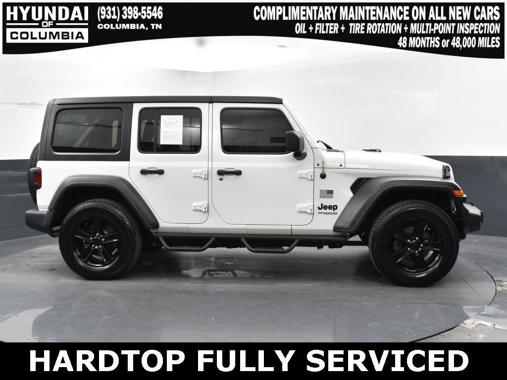 used 2020 Jeep Wrangler Unlimited car, priced at $25,558