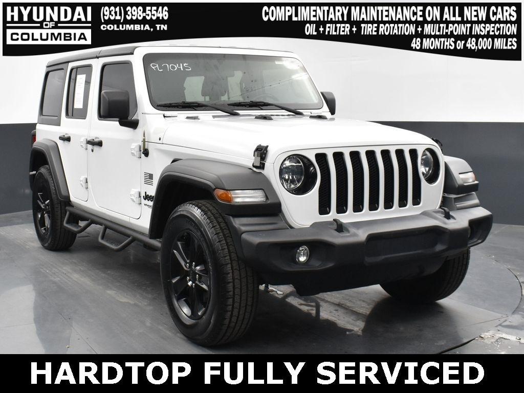 used 2020 Jeep Wrangler Unlimited car, priced at $25,558