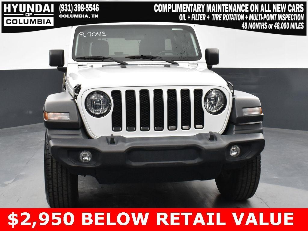 used 2020 Jeep Wrangler Unlimited car, priced at $26,658
