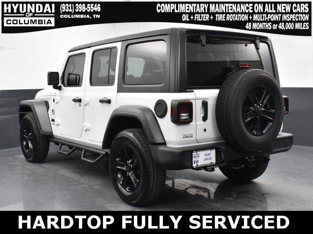 used 2020 Jeep Wrangler Unlimited car, priced at $25,558