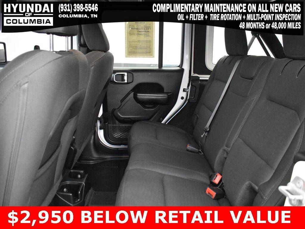 used 2020 Jeep Wrangler Unlimited car, priced at $26,658