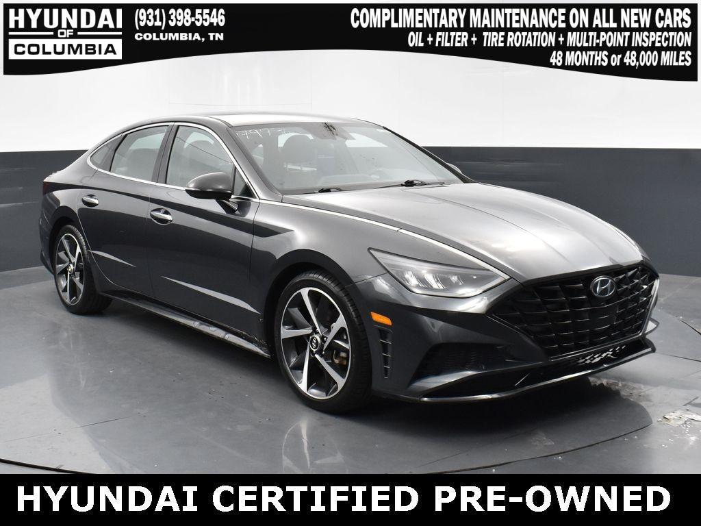 used 2021 Hyundai Sonata car, priced at $20,959