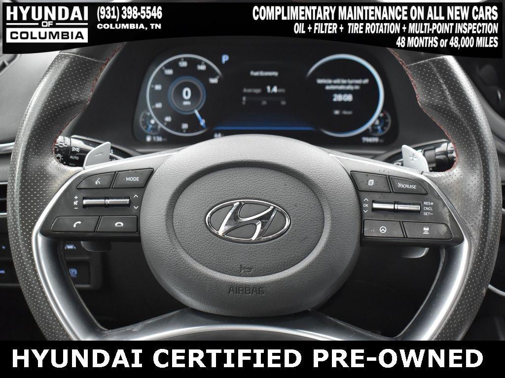 used 2021 Hyundai Sonata car, priced at $20,959