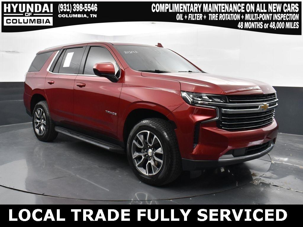 used 2021 Chevrolet Tahoe car, priced at $42,586