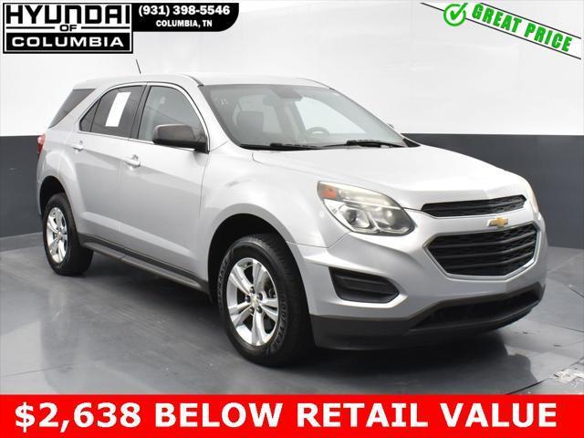 used 2016 Chevrolet Equinox car, priced at $8,803