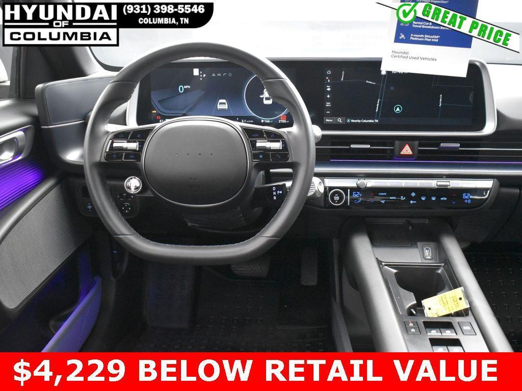 used 2024 Hyundai IONIQ 6 car, priced at $31,396