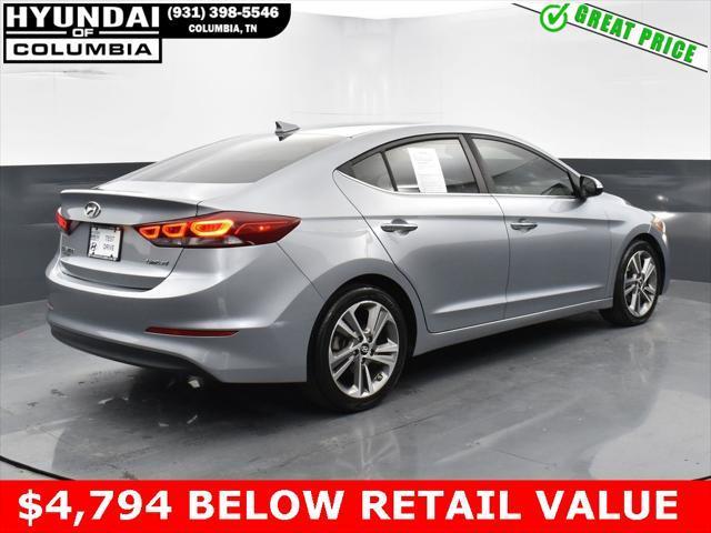 used 2017 Hyundai Elantra car, priced at $11,540