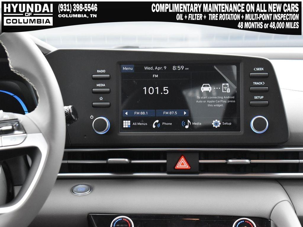 new 2025 Hyundai Elantra car, priced at $24,160