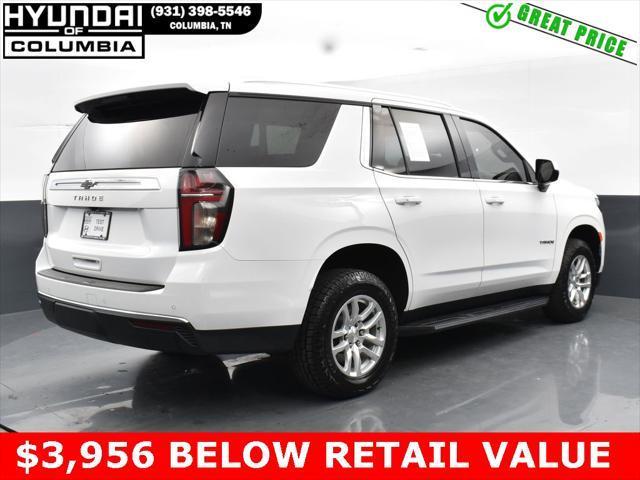 used 2021 Chevrolet Tahoe car, priced at $36,386