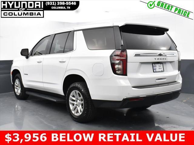 used 2021 Chevrolet Tahoe car, priced at $36,386