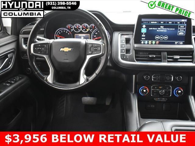 used 2021 Chevrolet Tahoe car, priced at $36,386