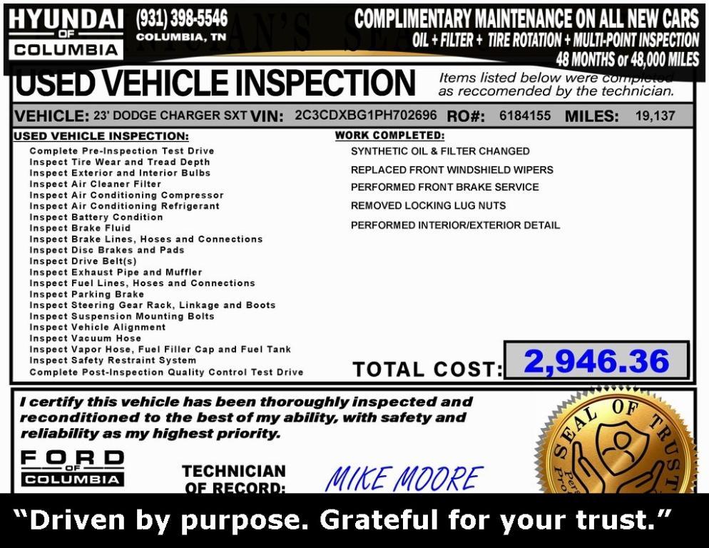 used 2023 Dodge Charger car, priced at $25,086