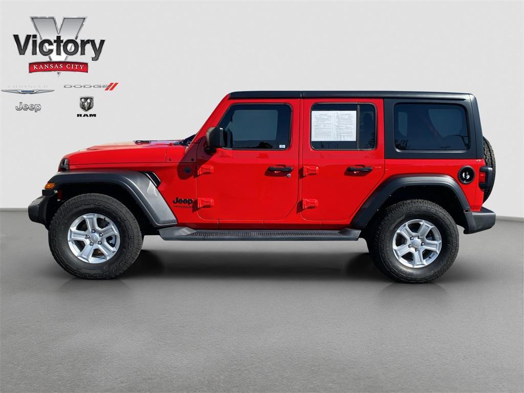 used 2022 Jeep Wrangler Unlimited car, priced at $26,995