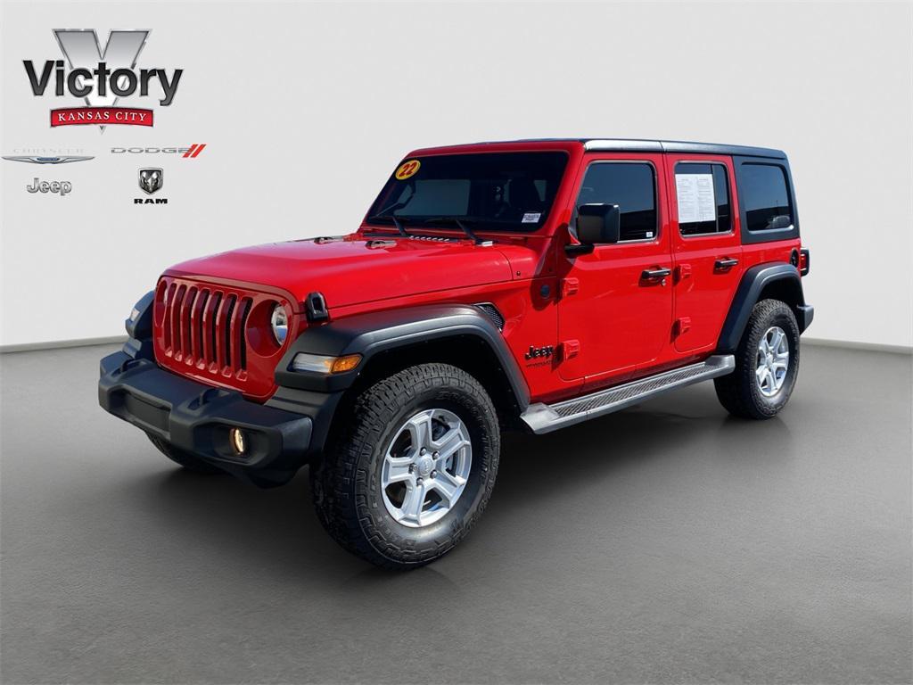 used 2022 Jeep Wrangler Unlimited car, priced at $26,995