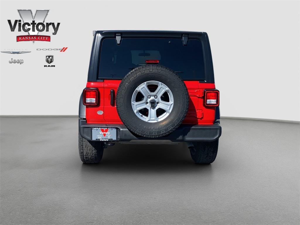 used 2022 Jeep Wrangler Unlimited car, priced at $26,995