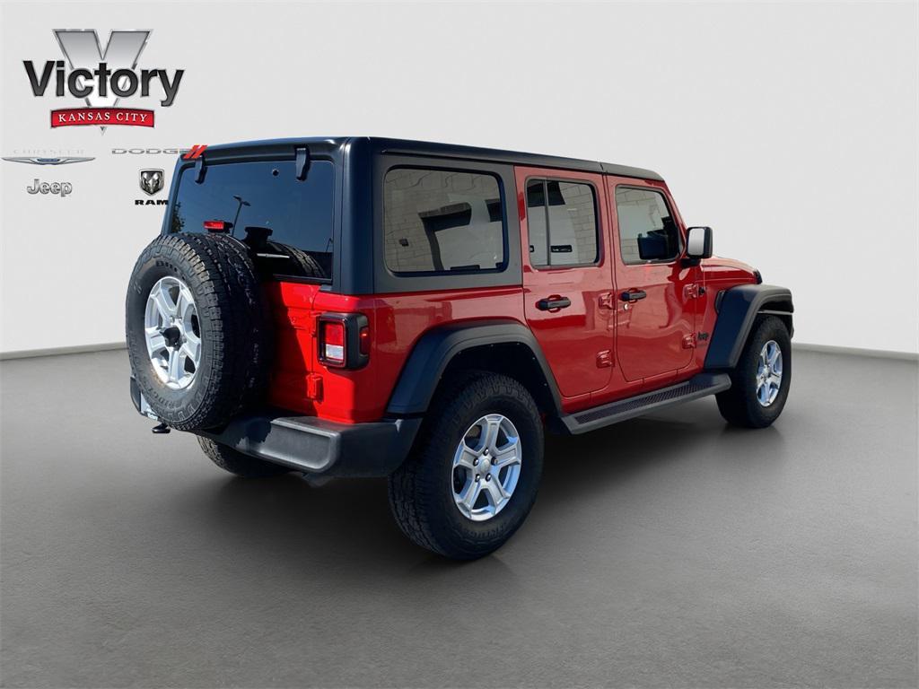 used 2022 Jeep Wrangler Unlimited car, priced at $26,995