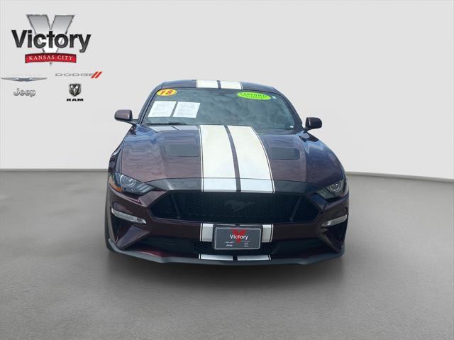used 2018 Ford Mustang car, priced at $24,498