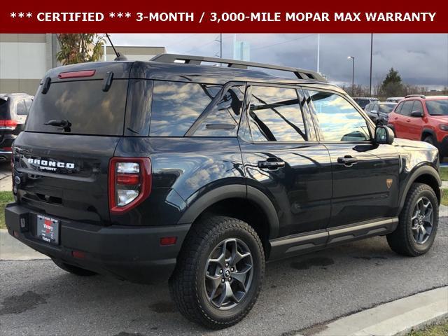 used 2022 Ford Bronco Sport car, priced at $27,500