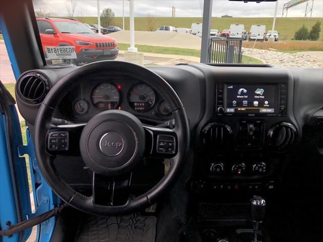 used 2017 Jeep Wrangler Unlimited car, priced at $20,500