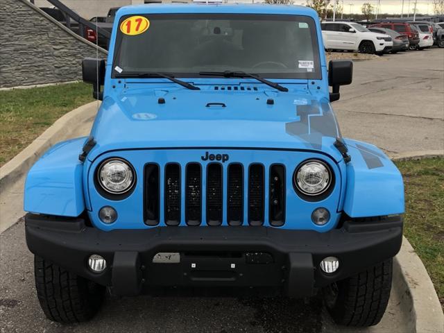 used 2017 Jeep Wrangler Unlimited car, priced at $20,500