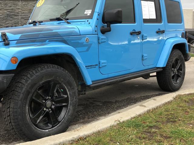 used 2017 Jeep Wrangler Unlimited car, priced at $20,500