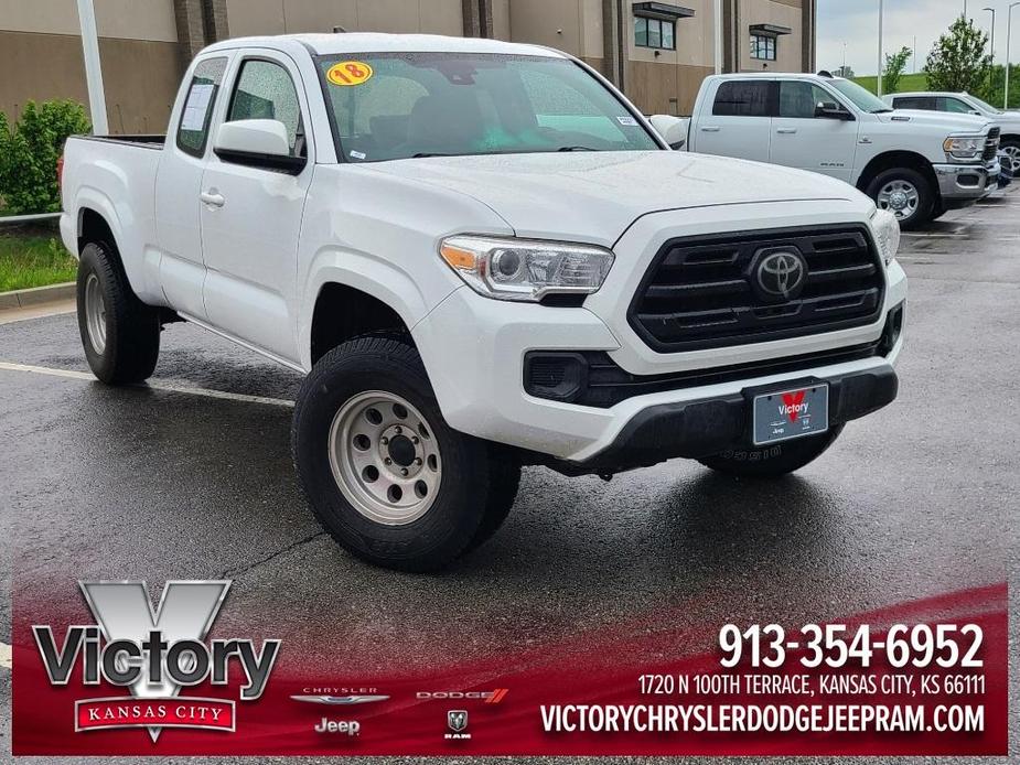 used 2018 Toyota Tacoma car, priced at $20,487