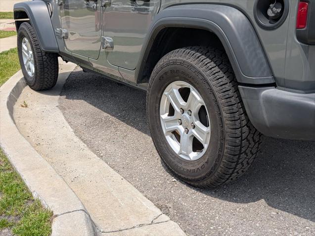 used 2020 Jeep Wrangler Unlimited car, priced at $26,398