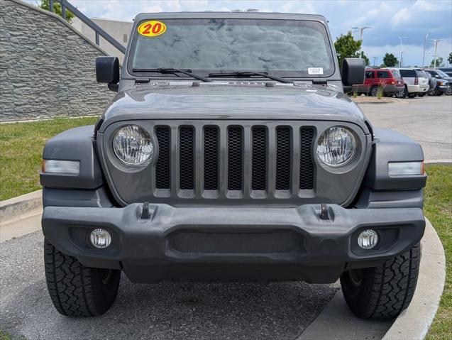 used 2020 Jeep Wrangler Unlimited car, priced at $26,398