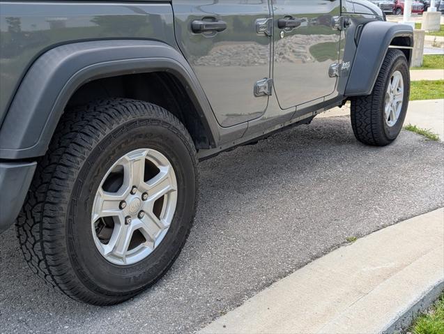 used 2020 Jeep Wrangler Unlimited car, priced at $26,398