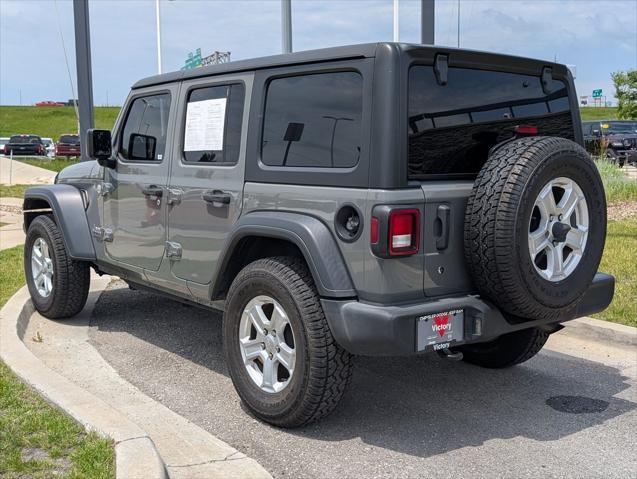 used 2020 Jeep Wrangler Unlimited car, priced at $26,398