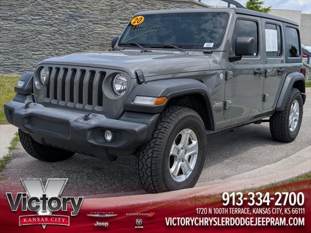 used 2020 Jeep Wrangler Unlimited car, priced at $27,998