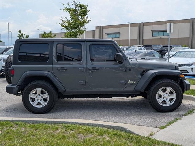 used 2020 Jeep Wrangler Unlimited car, priced at $26,398