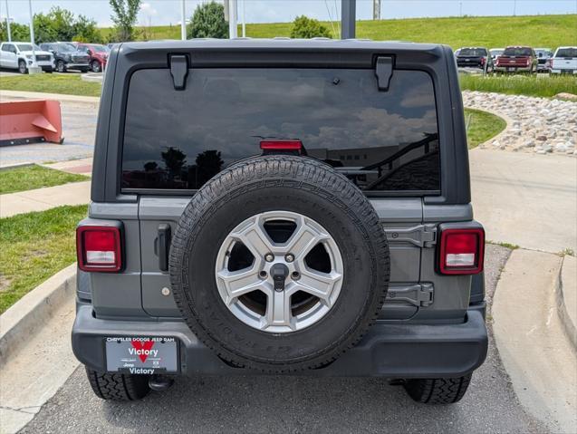 used 2020 Jeep Wrangler Unlimited car, priced at $26,398