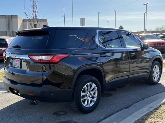 used 2020 Chevrolet Traverse car, priced at $17,451