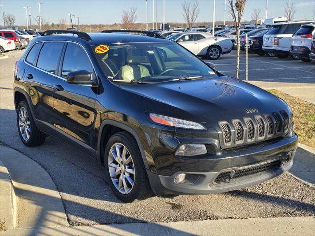 used 2018 Jeep Cherokee car, priced at $13,559