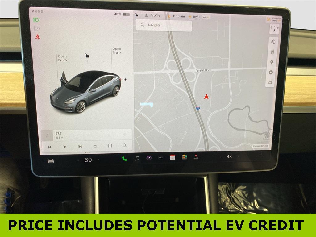used 2018 Tesla Model 3 car, priced at $18,500
