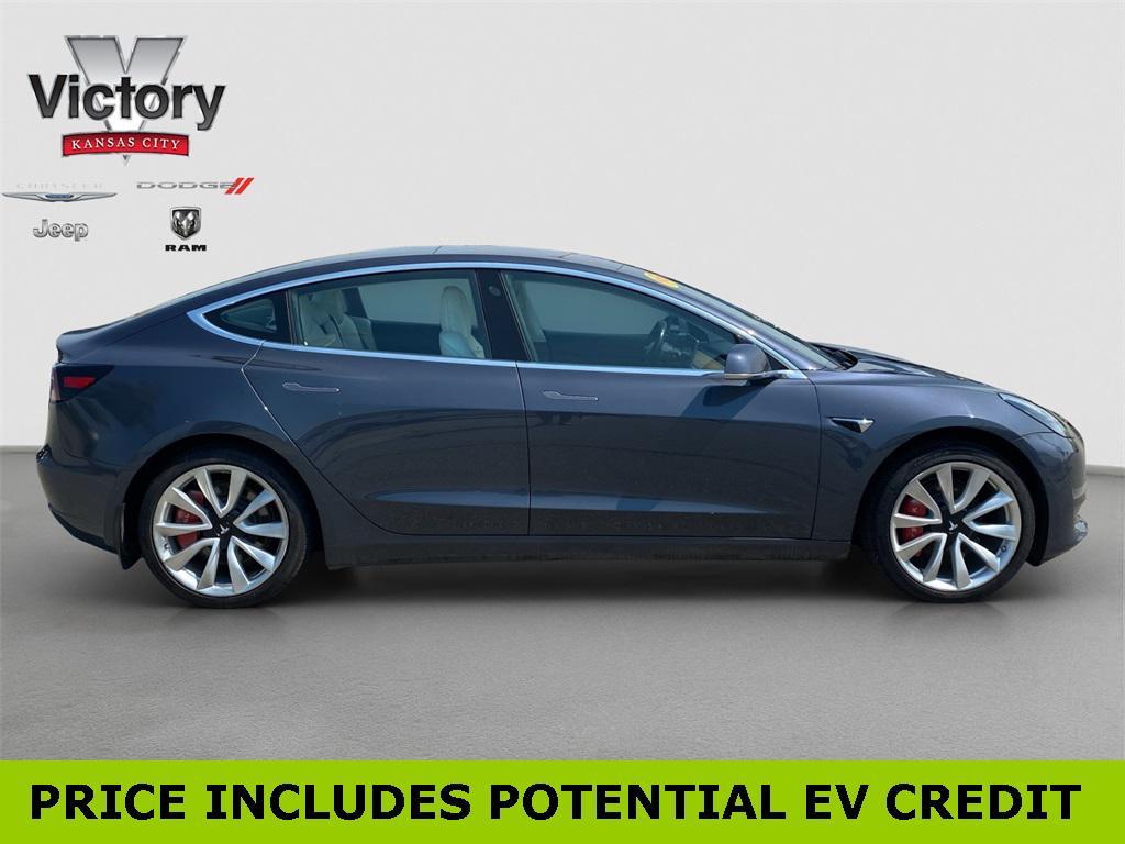 used 2018 Tesla Model 3 car, priced at $18,500