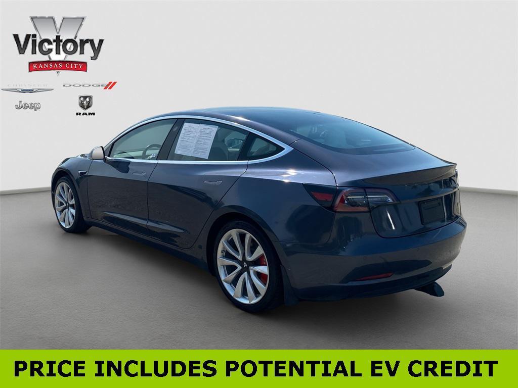 used 2018 Tesla Model 3 car, priced at $18,500